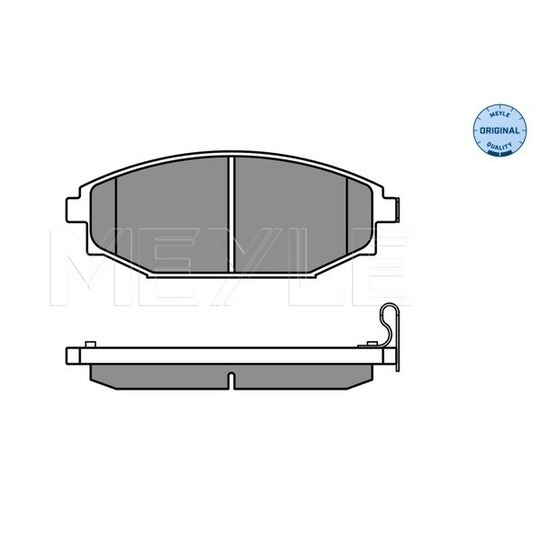 025 235 1816/W - Brake Pad Set, disc brake 