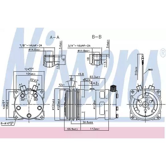 89612 - Compressor, air conditioning 