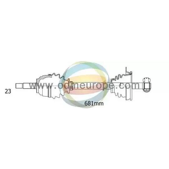 18-291290 - Drive Shaft 