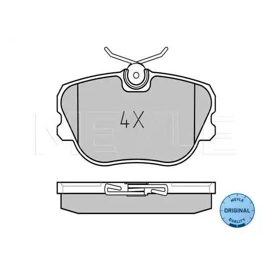 025 208 9016 - Brake Pad Set, disc brake 