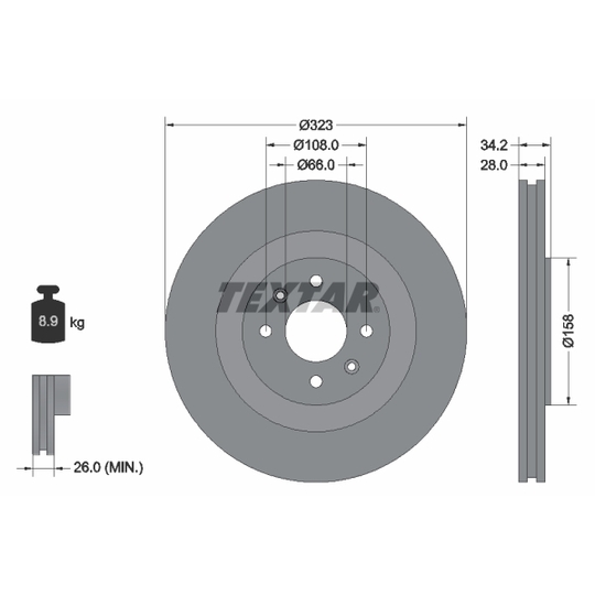 92267103 - Brake Disc 