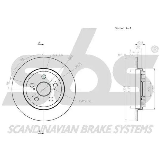 18152045133 - Brake Disc 