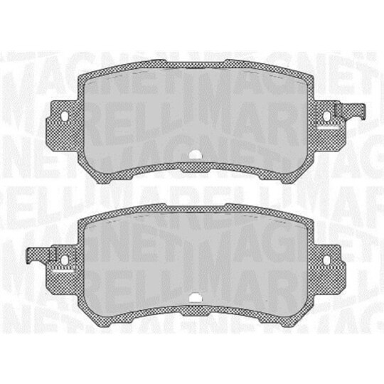 363916060711 - Brake Pad Set, disc brake 