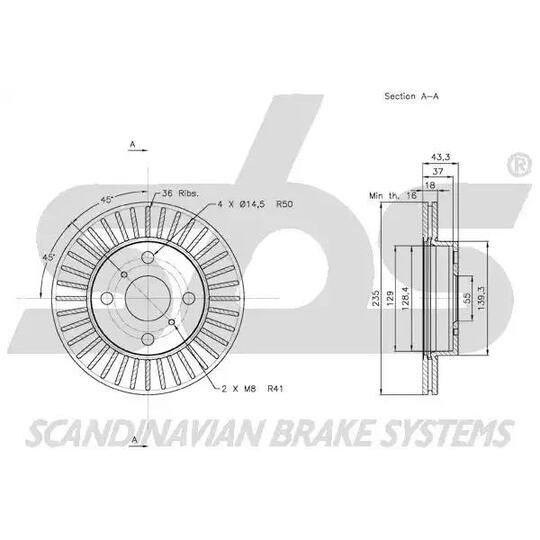 18152045100 - Brake Disc 