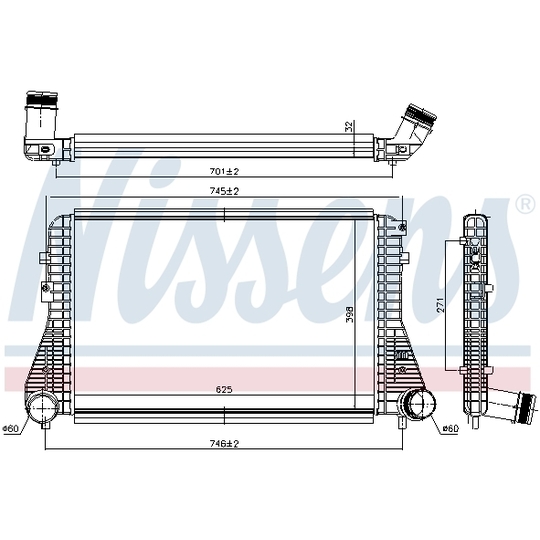 96234 - Intercooler, charger 