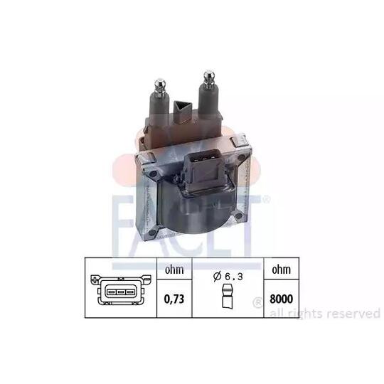 9.6177 - Ignition coil 