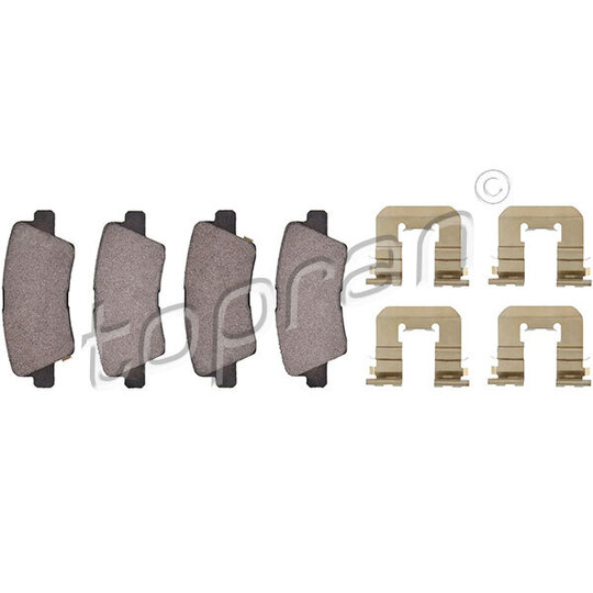 821 149 - Brake Pad Set, disc brake 