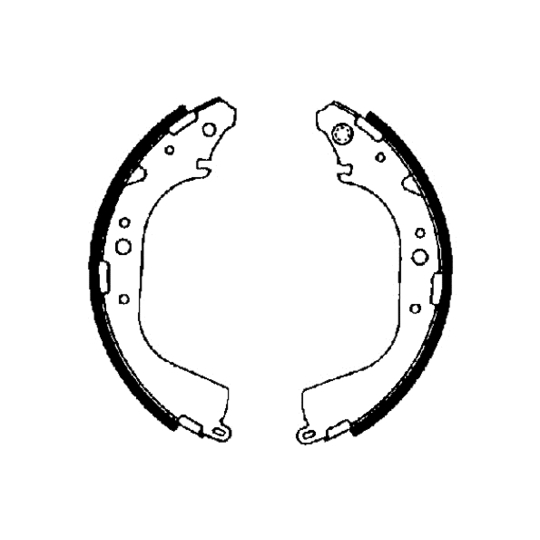 91041500 - Brake Shoe Set 