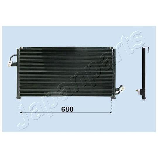 CND243007 - Condenser, air conditioning 