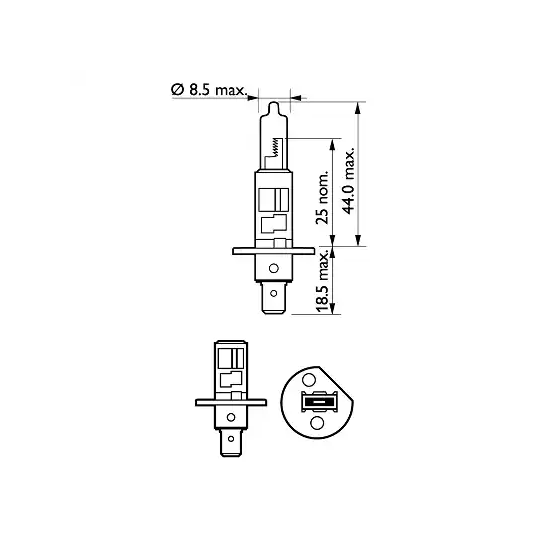 12258PRB1 - Glödlampa 