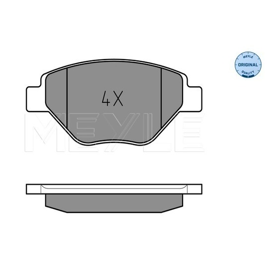 025 239 3418 - Brake Pad Set, disc brake 