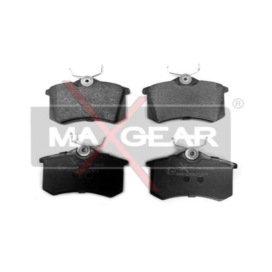 19-0429 - Brake Pad Set, disc brake 