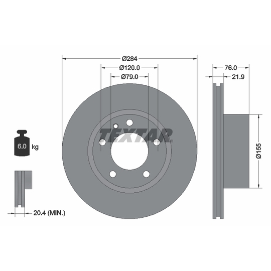 92022300 - Brake Disc 