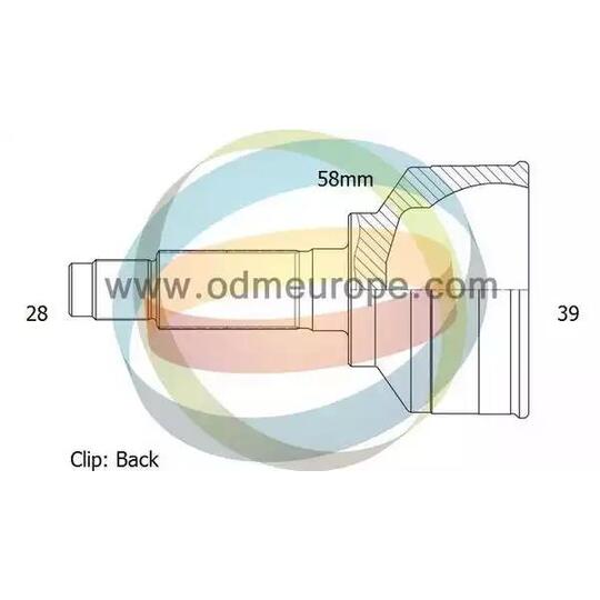 12-161459 - Joint Kit, drive shaft 