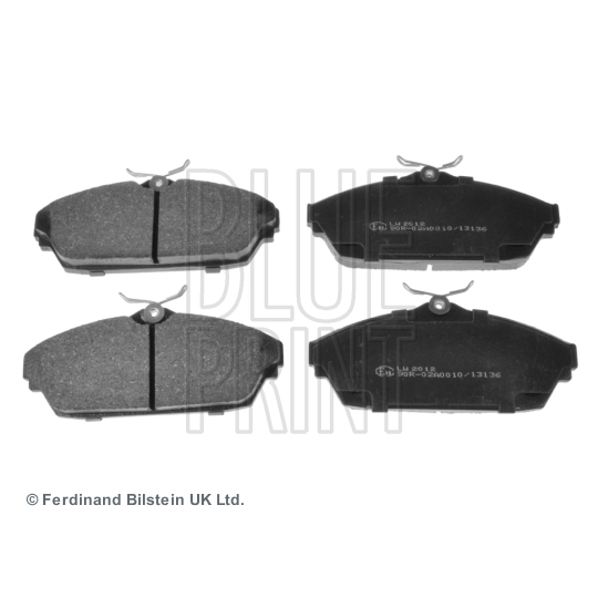 ADJ134210 - Brake Pad Set, disc brake 