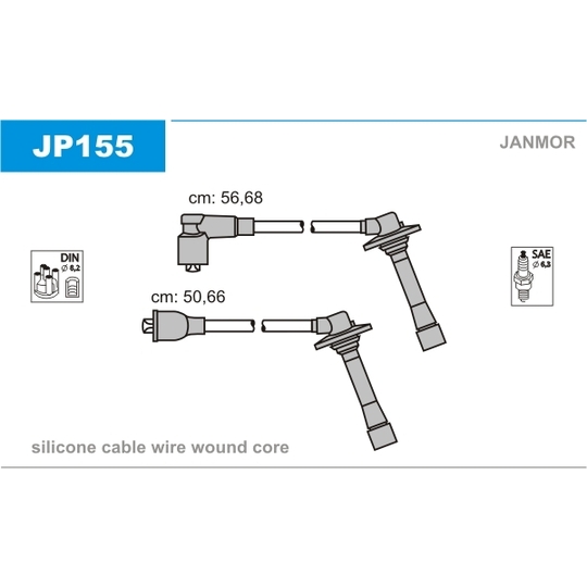 JP155 - Ignition Cable Kit 