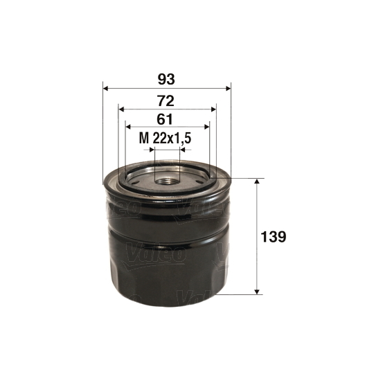 586055 - Oil filter 