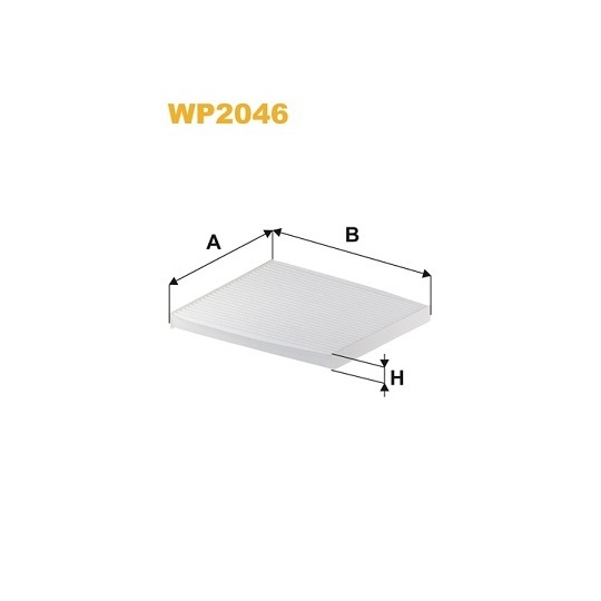 WP2046 - Filter, salongiõhk 