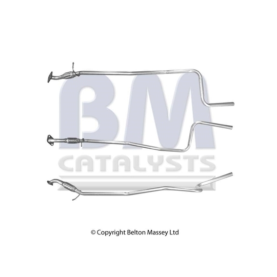 BM50243 - Exhaust pipe 