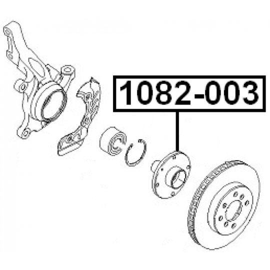 1082-003 - Wheel hub 