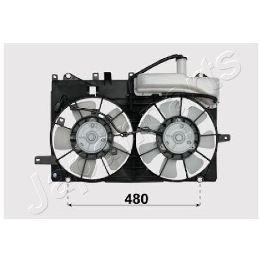 VNT152020 - Fan, radiator 