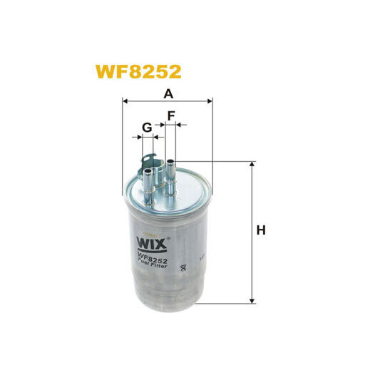 WF8252 - Kütusefilter 