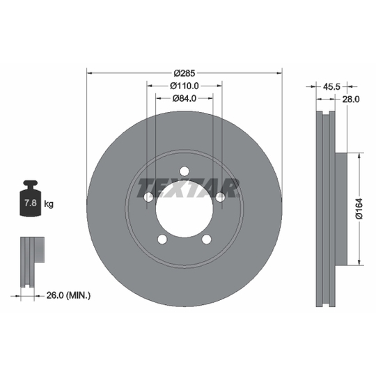 92093400 - Brake Disc 