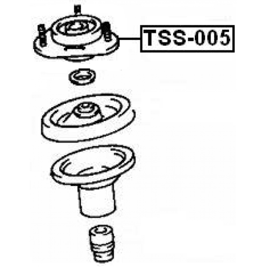 TSS-005 - Mounting, shock absorbers 