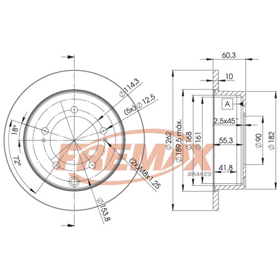 BD-8326 - Brake Disc 