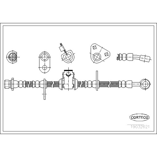 19032621 - Brake Hose 