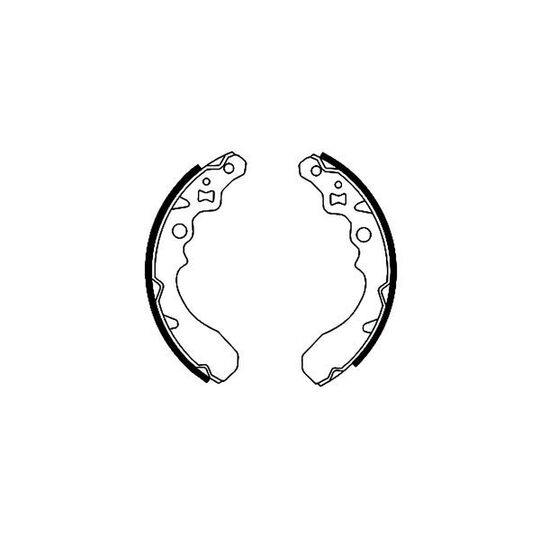 91038800 - Brake Shoe Set 