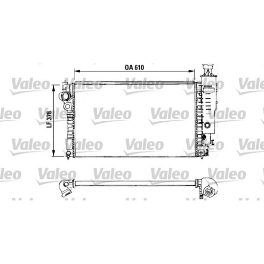 730577 - Radiator, engine cooling 