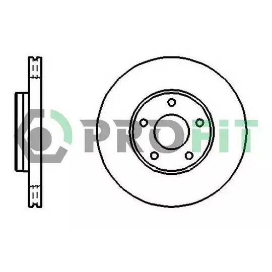5010-1222 - Brake Disc 