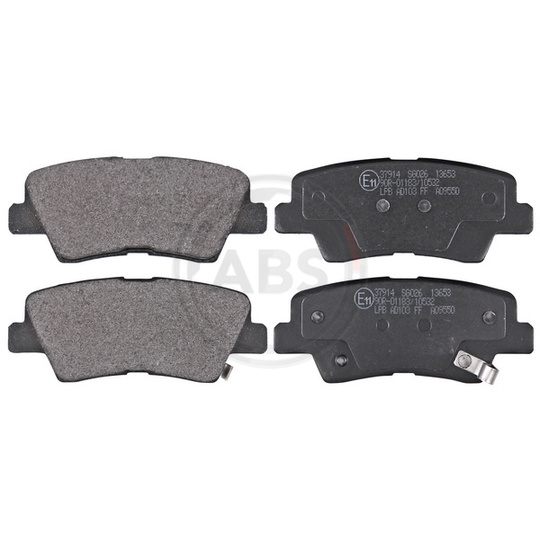 37914 - Brake Pad Set, disc brake 