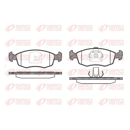 0172.10 - Brake Pad Set, disc brake 