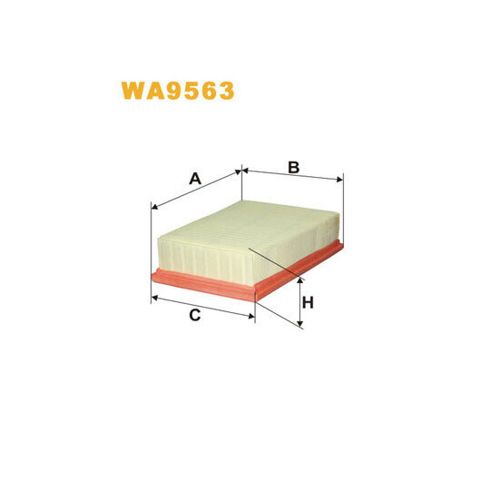 WA9563 - Air filter 