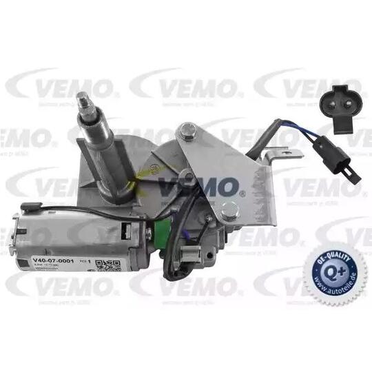 V40-07-0001 - Vindrutetorkarmotor 