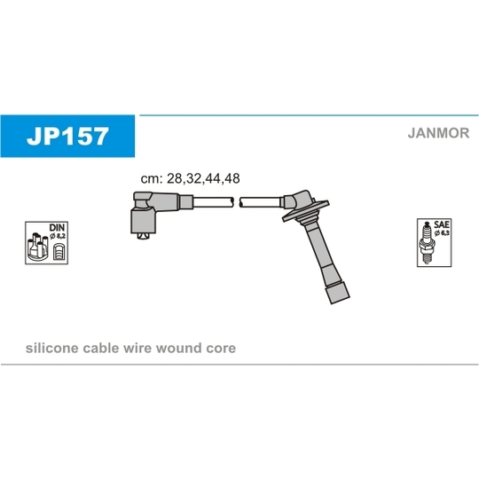 JP157 - Ignition Cable Kit 