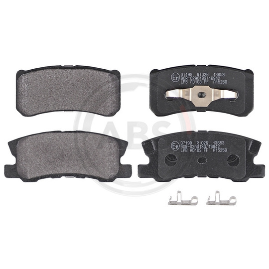 37199 - Brake Pad Set, disc brake 