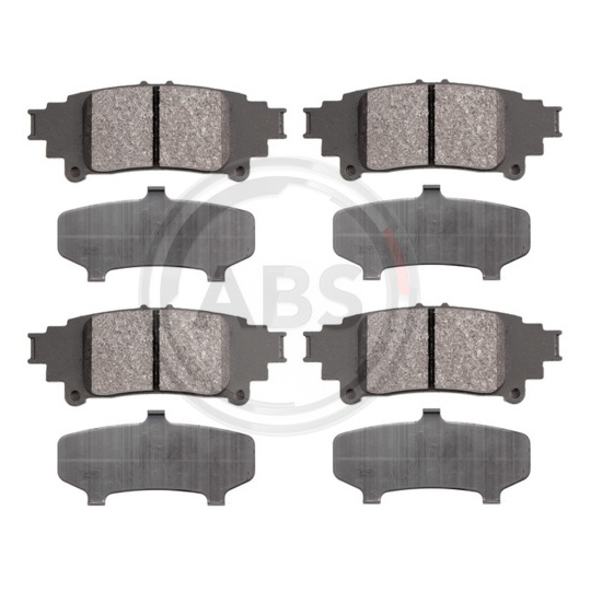 37967 - Brake Pad Set, disc brake 