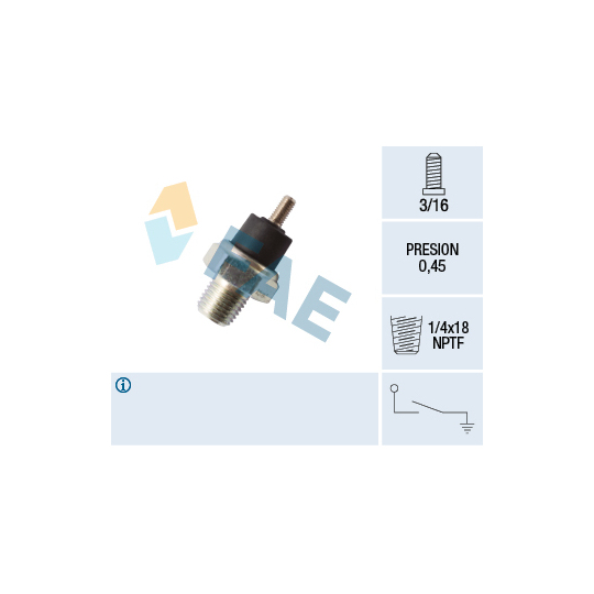 12002 - Oil Pressure Switch 