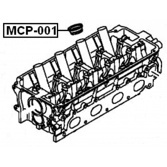 MCP-001 - Tiivisterengas, tulppaistukka 