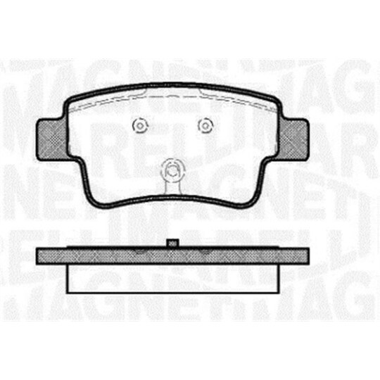 363916060230 - Brake Pad Set, disc brake 