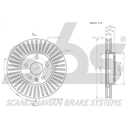 1815203669 - Brake Disc 
