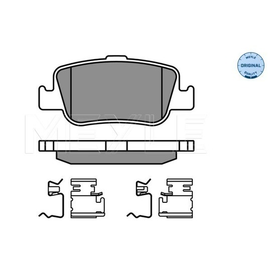 025 246 6415/W - Brake Pad Set, disc brake 