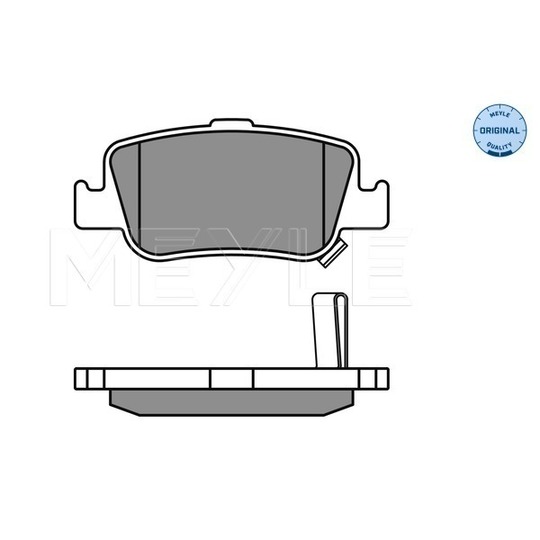 025 246 6415/W - Brake Pad Set, disc brake 