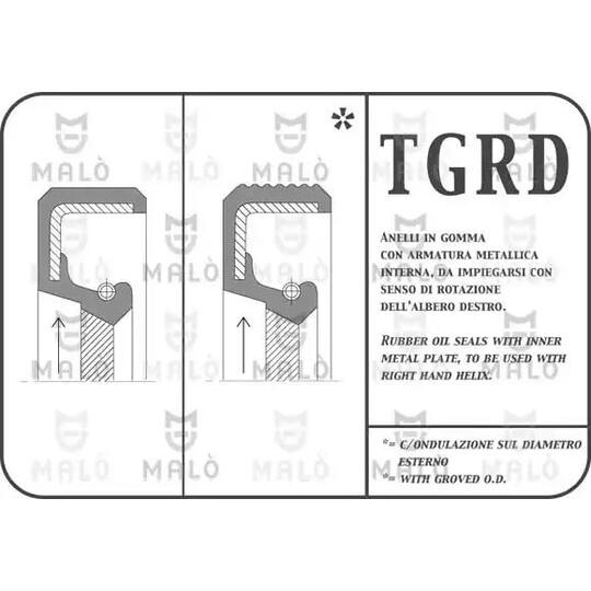 11796RDSI - Shaft Seal, differential 