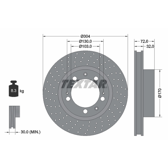 92076000 - Brake Disc 