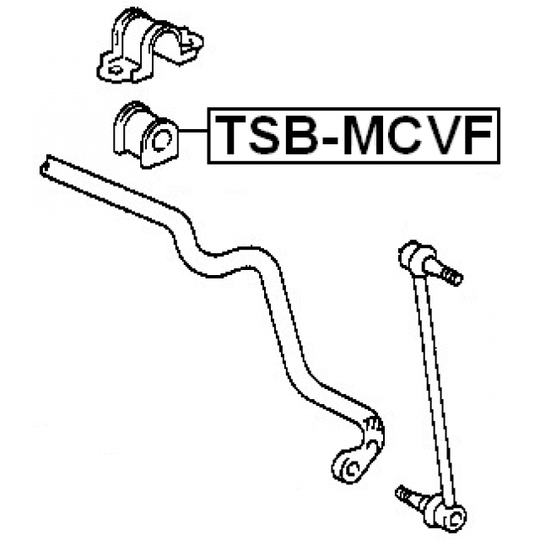 TSB-MCVF - Stabiliser Mounting 