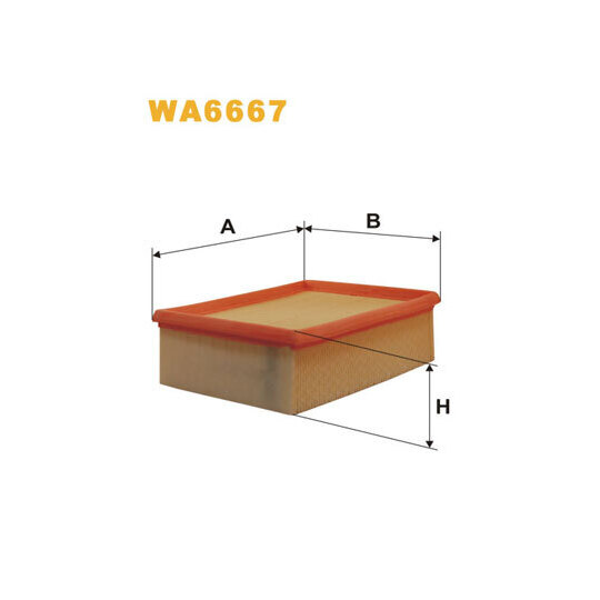 WA6667 - Air filter 